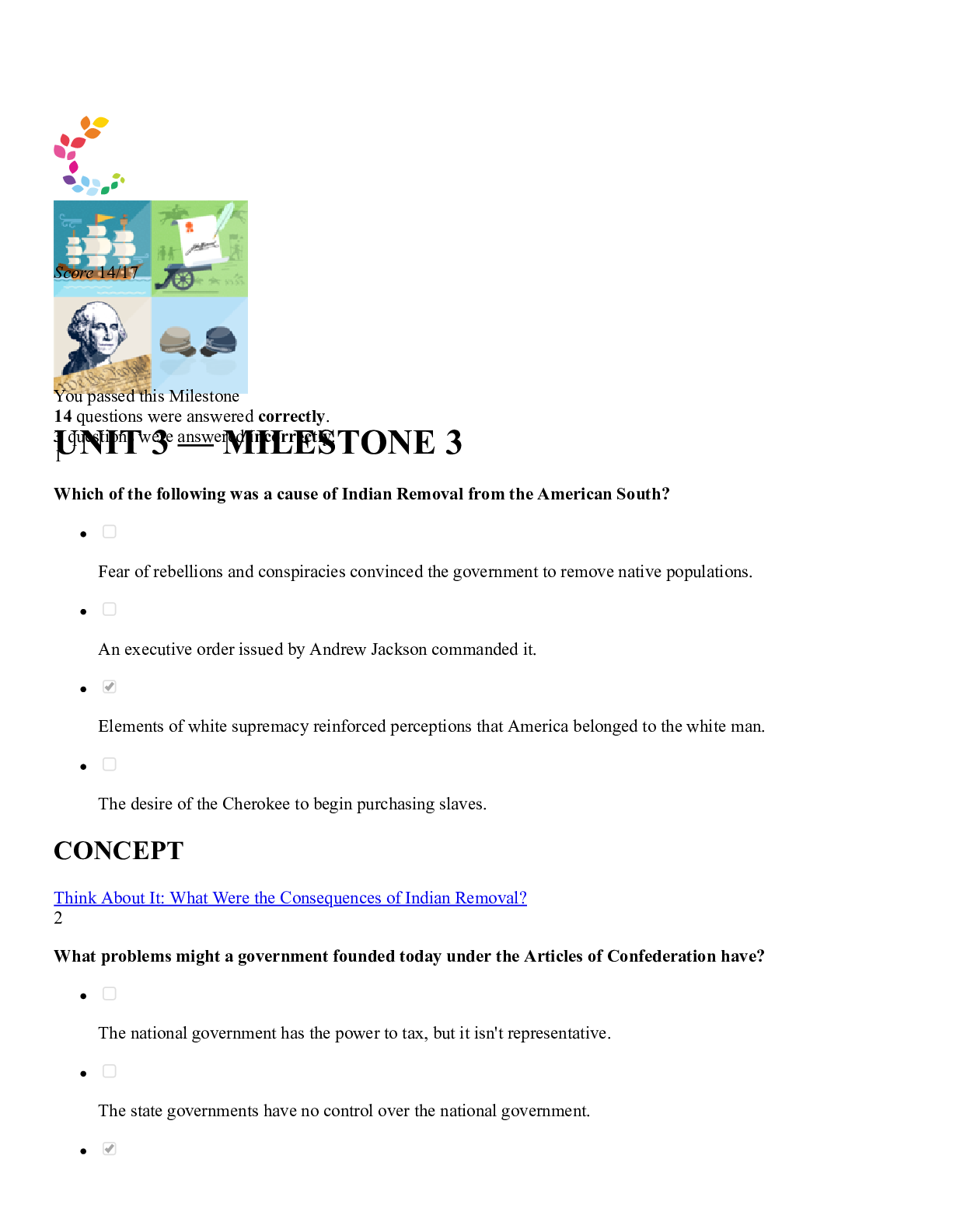 Preview image of HIS 104 Unit_3_Milestone_3. document